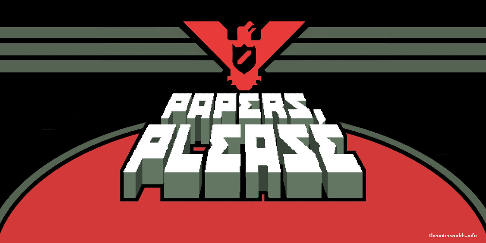 Papers, Please logo game